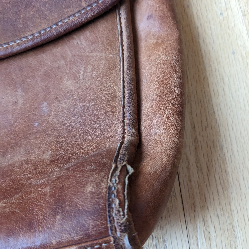 Vintage Coach Messenger Bag Crossbody Bag - Picture 4 of 8